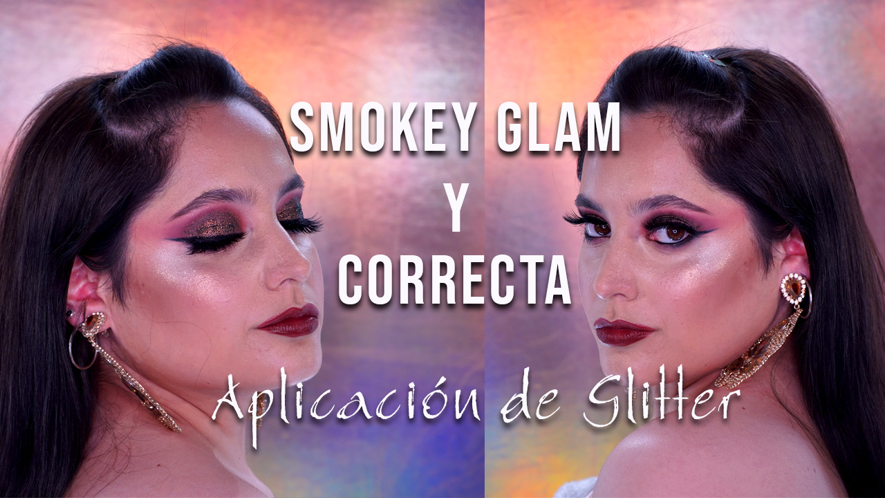 Masterclass – Todo sobre glitter – Smokey glam